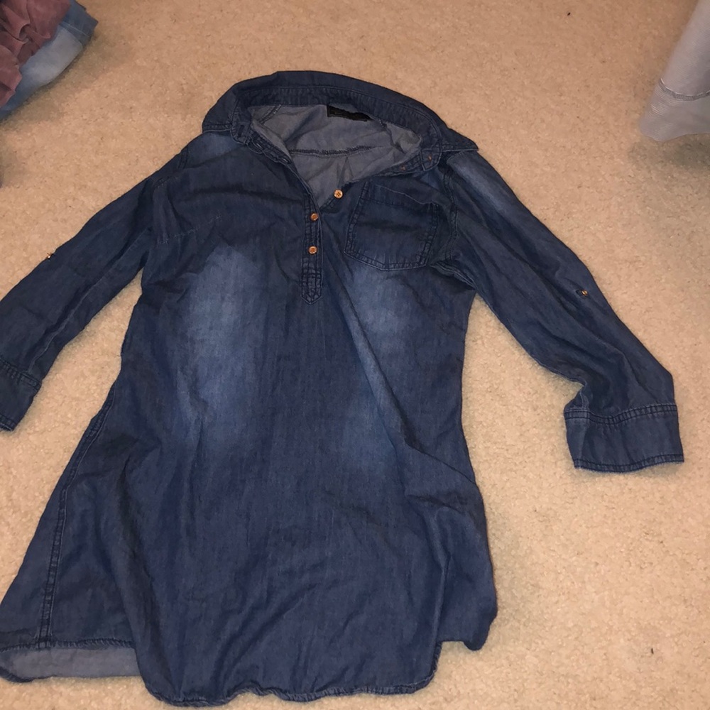 jean dress